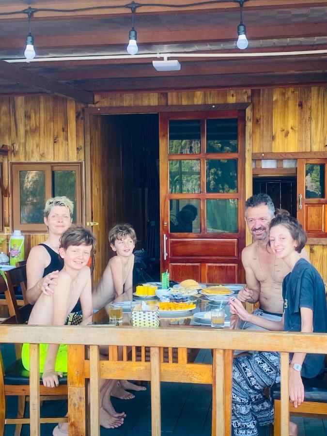 Eco Floating Farm Stay Cai Beo Chan Chau Bagian luar foto