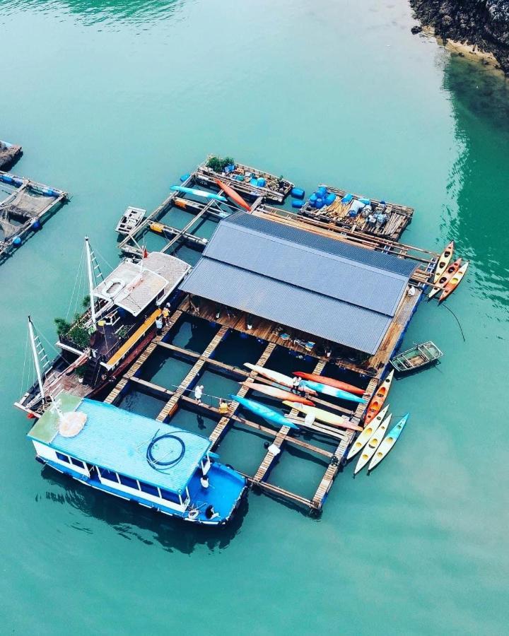 Eco Floating Farm Stay Cai Beo Chan Chau Bagian luar foto