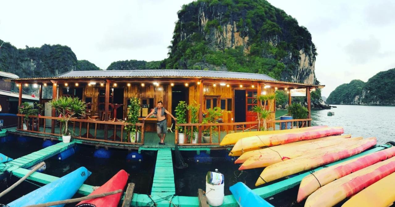 Eco Floating Farm Stay Cai Beo Chan Chau Bagian luar foto