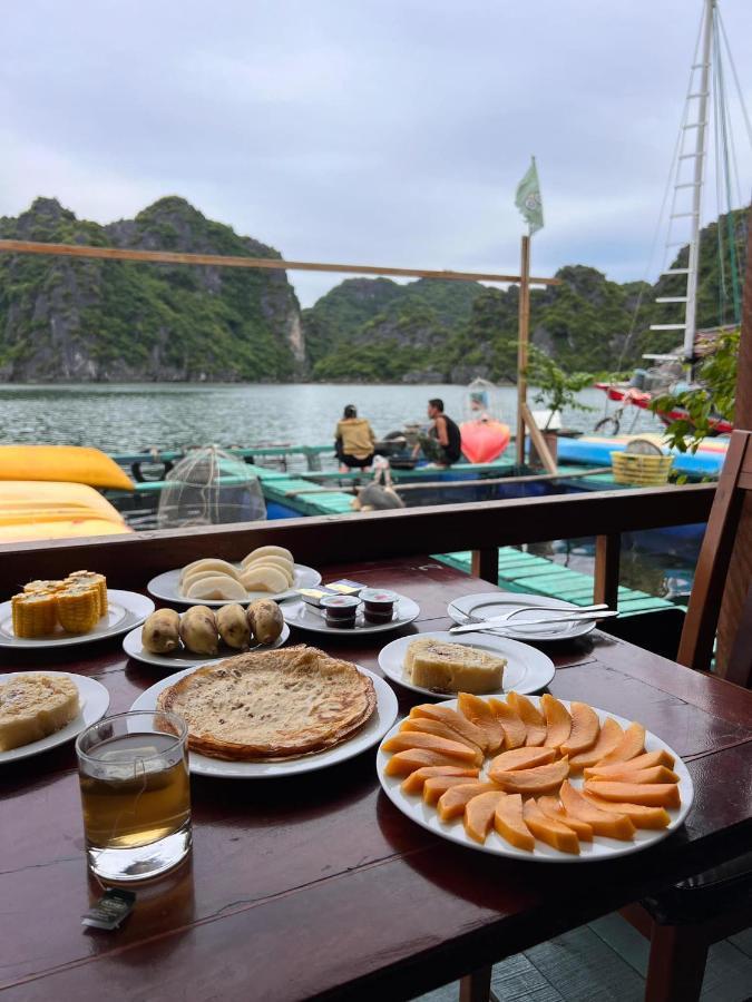Eco Floating Farm Stay Cai Beo Chan Chau Bagian luar foto