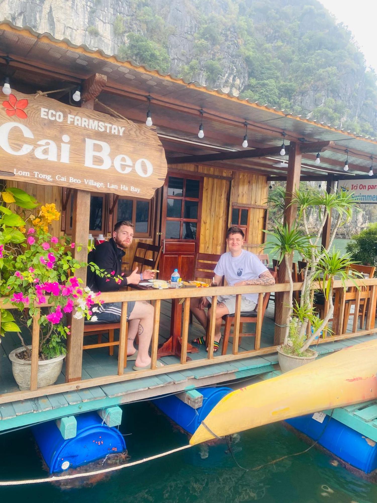 Eco Floating Farm Stay Cai Beo Chan Chau Bagian luar foto