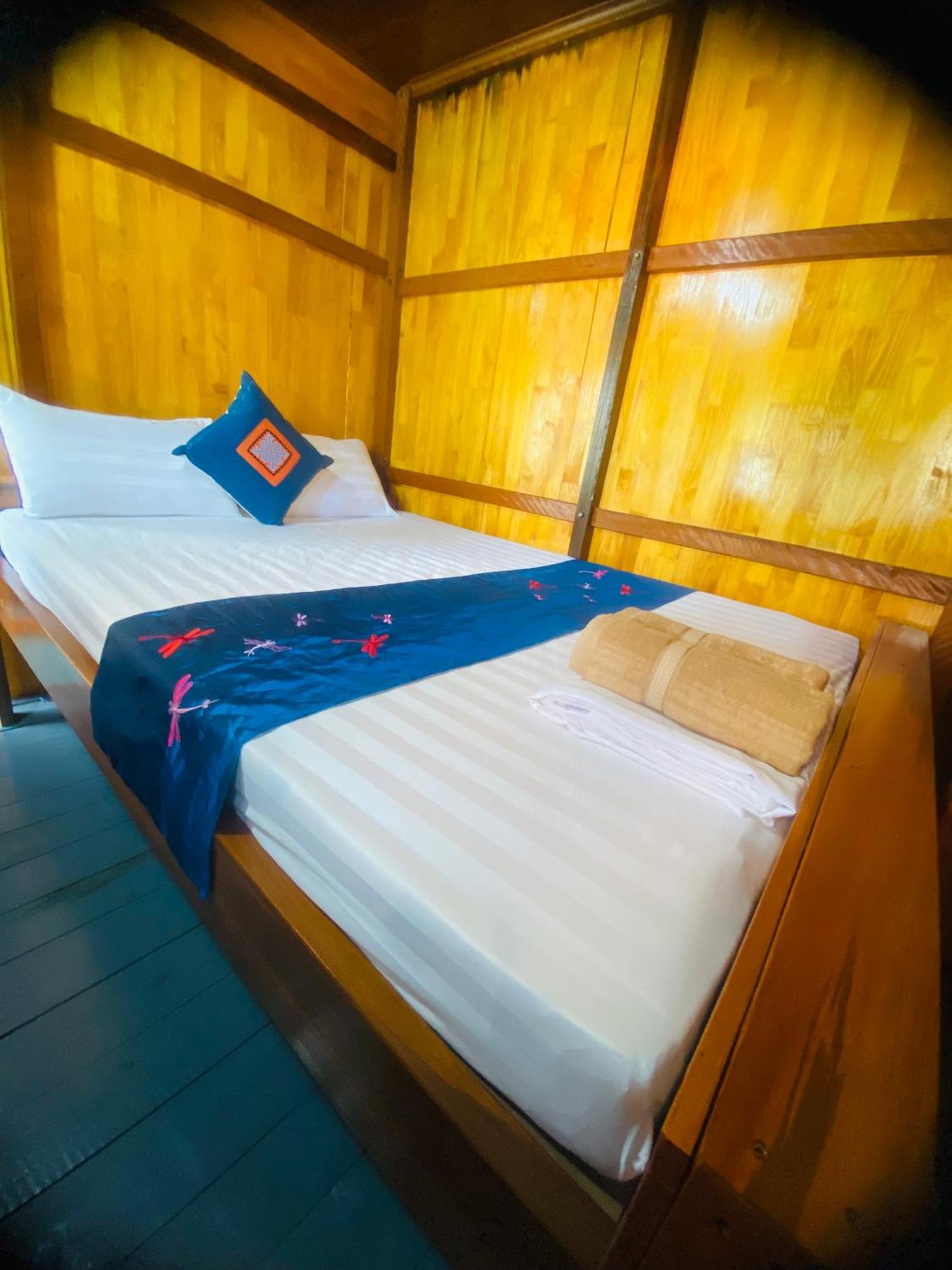 Eco Floating Farm Stay Cai Beo Chan Chau Bagian luar foto